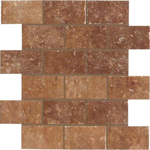 Walnut Canyon in Umber Mosaic (2x4 Brick) - Tile by Marazzi