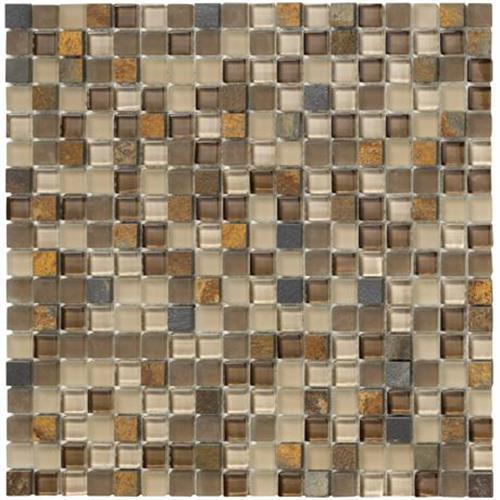 Terracotta Mosaic Square - 12X12