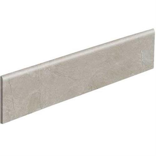 Classentino Marble in Coliseum Gray Polished Bullnose  3x24 - Tile by Marazzi