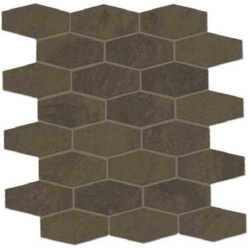 Imperial Brown Matte - Hex Mosaic