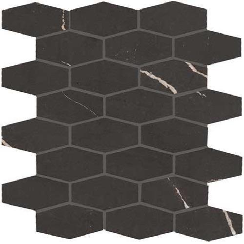 Centurio Black Matte - Hex Mosaic