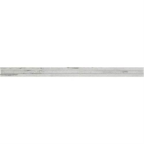 Haven Point by Marazzi - Candid Heather Pencil Rail Polished - 0.75X12