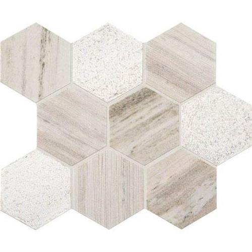 Haven Point by Marazzi - Open Horizon 4 In. Hexagon Mosaic - 4X4
