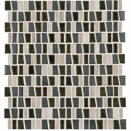 Midpark Mosaics by Marazzi - Shadow Mosaic (Rectangle 3"Xrandom) Mosaic (Rectangle 3"Xrandom) - 12X12