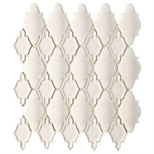 Serliana Off White Mosaic Moroccan - 14X12
