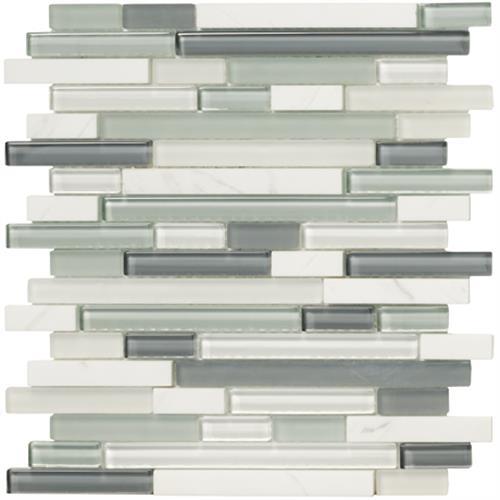 Crystal Stone Ll Pearl Random Strip