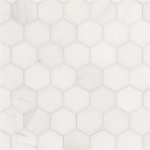 Bianco Dolomite Bianco Dolomite - Hexagon