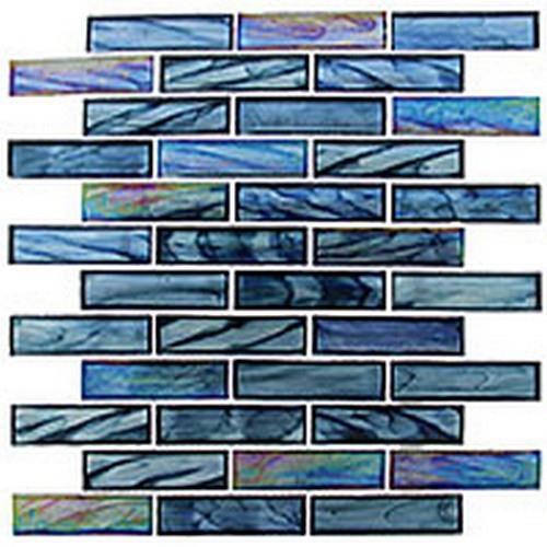 Oceania Series - Brick Pattern Cobalt Sea