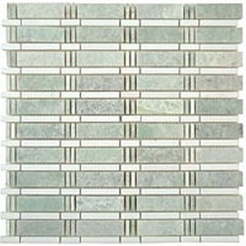 Skyline Series Ming Green- Thassos White Dots