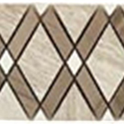 Wooden White(Big Diamond)-Athen Gray(Stripes)-Thassos White(Small Diamond)