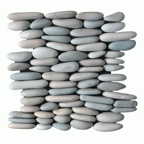 Botany Bay Pebbles - Stacked Sea Green