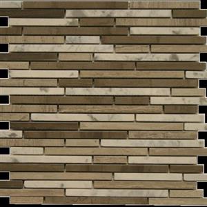 NaturalStone DaintreeExoticMosaics-Interlock F948P BiancoCarraraGraystoneDarkGraystone