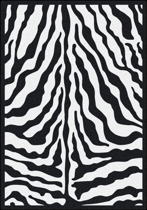 Zebra Glam-00008 Black Ink by Milliken - 