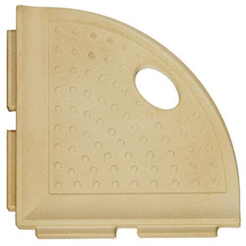 QUE Shower Foot Rest Sand Tile Orange, CT Floor Decor