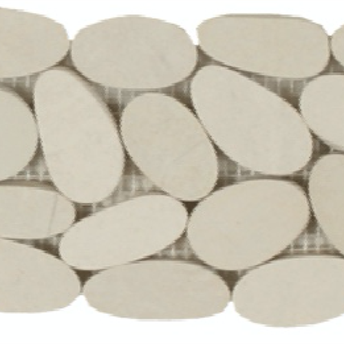 Botany Bay Pebbles - Sliced Borders Cream