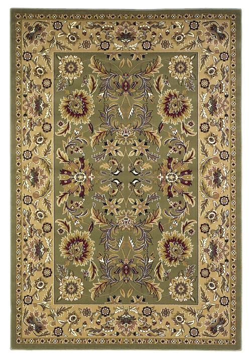 Kas Cambridge 7304 Green Taupe Kashan Area Rugs Portland Oregon Cambridge 7304 Green Taupe Kashan