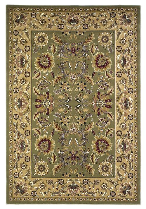 Cambridge-7304-Green/Taupe Kashan by Kas