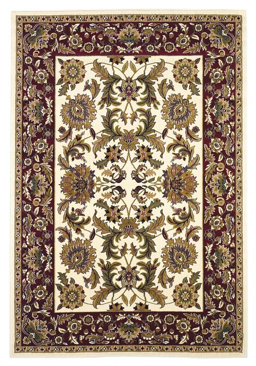 Cambridge-7303-Ivory/Red Kashan by Kas - 