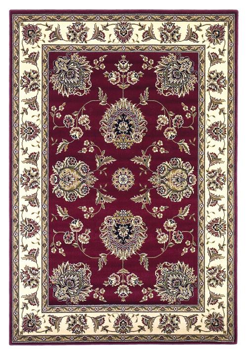 Cambridge-7340-Red /Ivory Floral Mahal by Kas - 