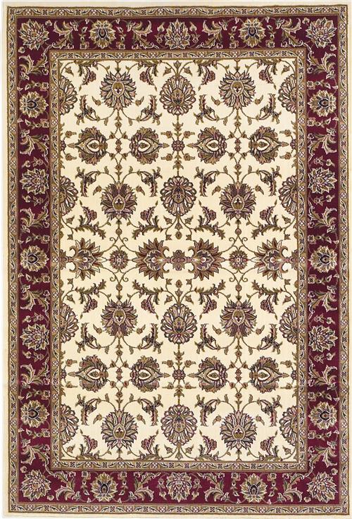 Cambridge-7312-Ivory/Red Kashan by Kas - 