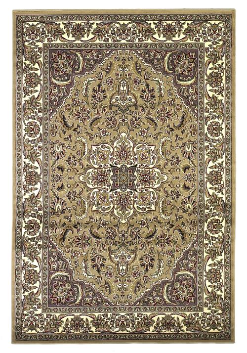 Cambridge-7328-Beige/Ivory Kashan Medallion by Kas - 