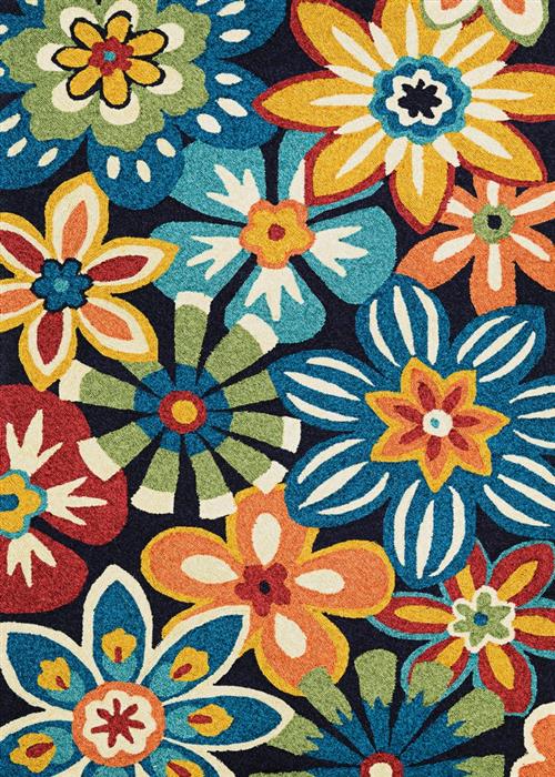 Covington - Geranium - Navy/Multi
