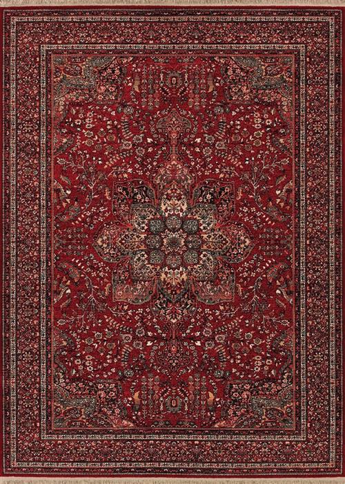 Couristan Kashimar All Over Center Medallion Antique Red Area Kashimar All Over Center Medallion Antique Red