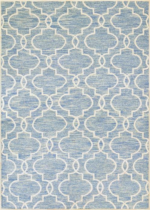 Couristan Madera Doretta Lt Blue White Area Rugs Couristan Madera Doretta Lt Blue White Area Rugs