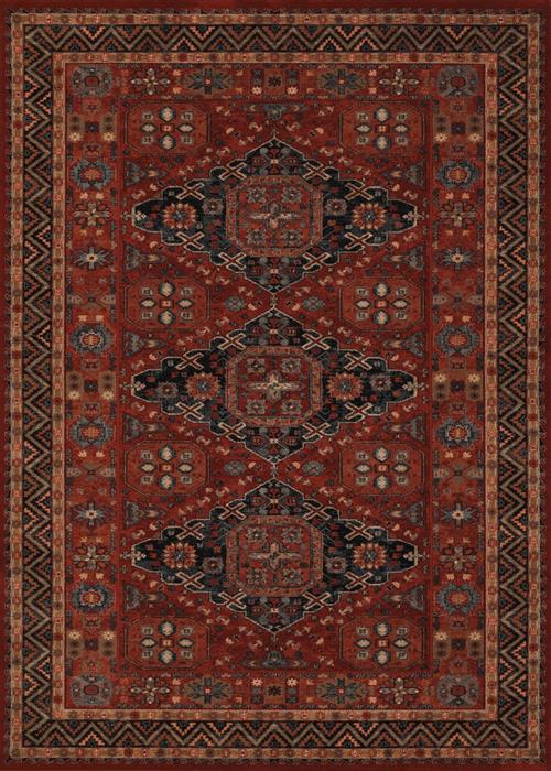 Old World Classics - Kashkai - Burgundy by Couristan - Burgundy
