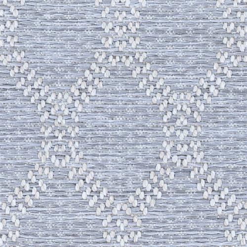 Ortley Indoor Outdoor Pattern Area Rugs 5' Square, Sea Mist 
