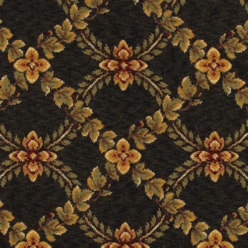 Couristan Royal Luxury Woodland Trellis Ebony Carpet