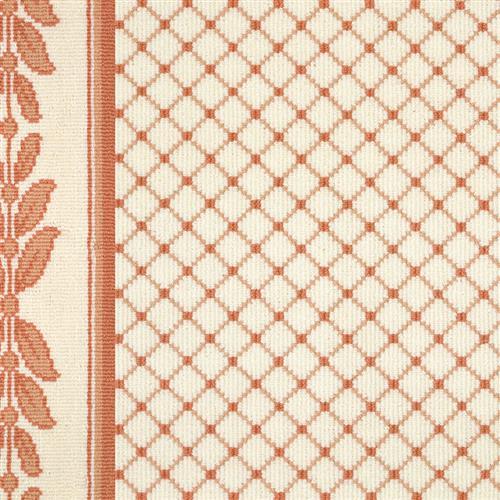 Legacy in Ardmore Apricot On White - Carpet by Couristan