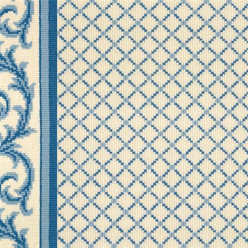 Ardmore - Dresden Blue On White