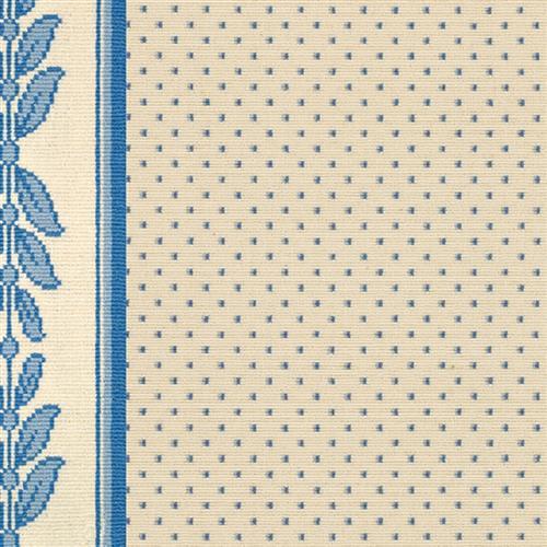 Legacy in Kinsale Dresden Blue On White - Carpet by Couristan