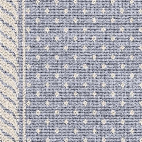 French Knot Ii - Wedgewood Blue
