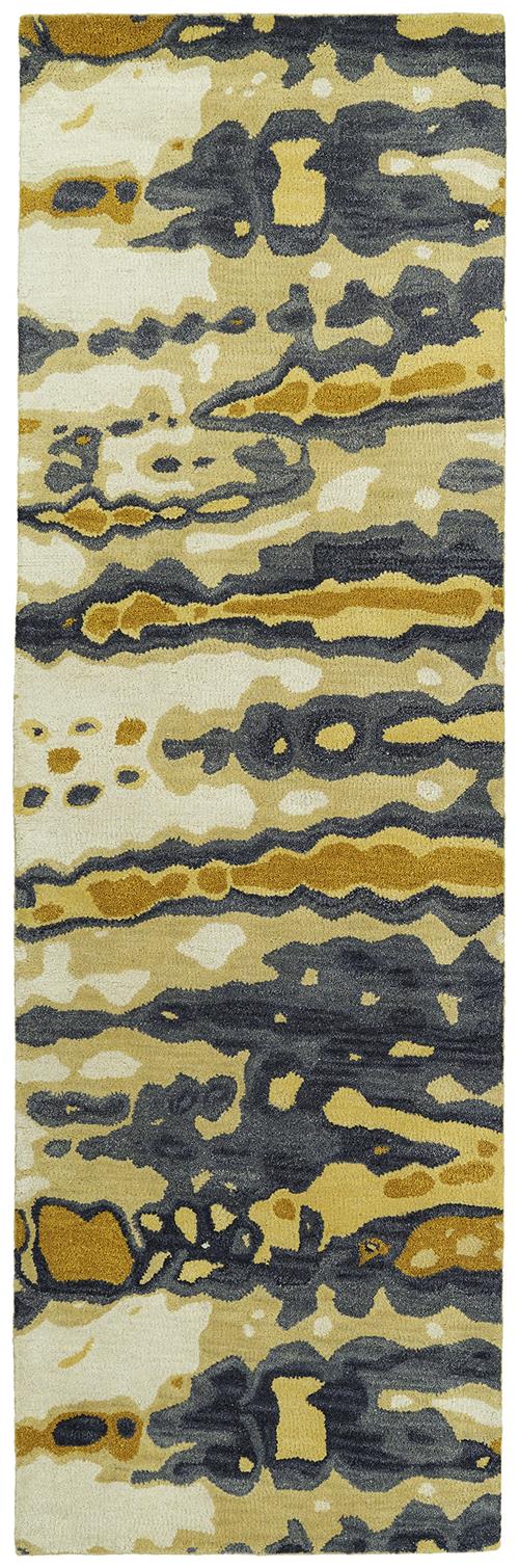 Brushstrokes Collection-Brs03-05-Gold by Kaleen