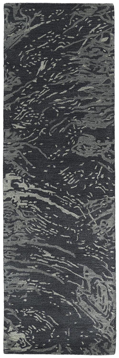 Brushstrokes Collection-Brs01-38-Charcoal by Kaleen