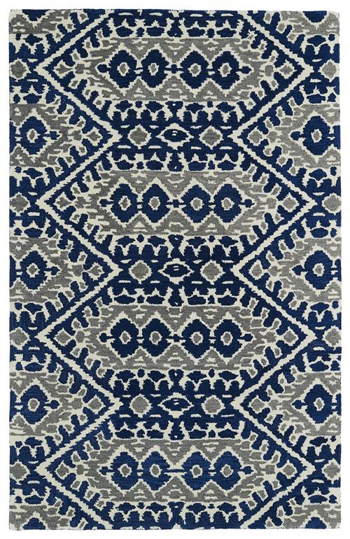 Global Inspirations Collection-Glb01-17-Blue by Kaleen