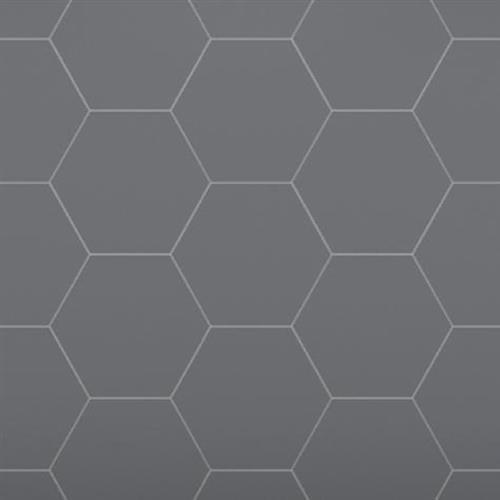 Venetian Architectural A La Mode Geo Cuts Honed in Mushroom Hexagon - Tile by Surface Art