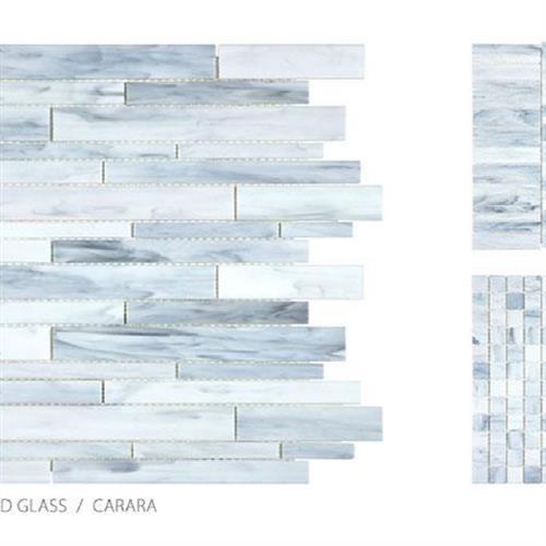 Antique Stained Glass Mix Carrara Blend - Stacked