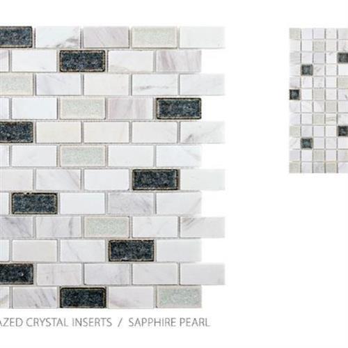 Sapphire Pearl - Brick Mosaic