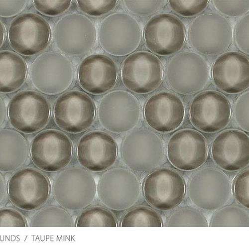 Translucent Penny Round by Surface Art - Taupe