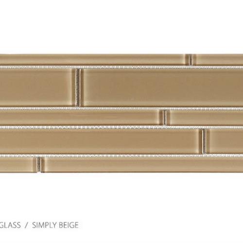 Translucent Clear Glass by Surface Art - Simply Beige