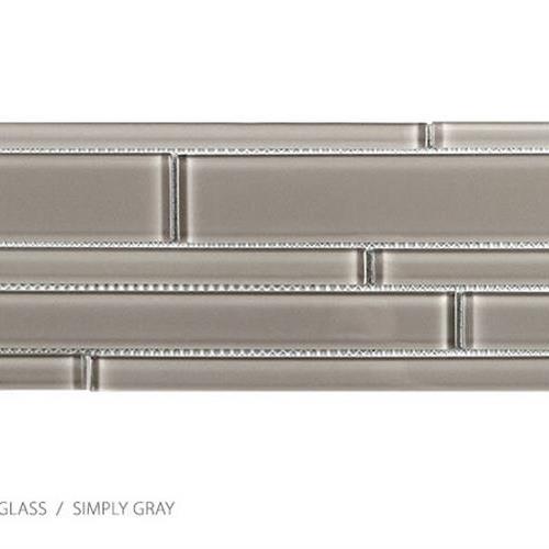 Translucent Clear Glass by Surface Art - Simply Gray