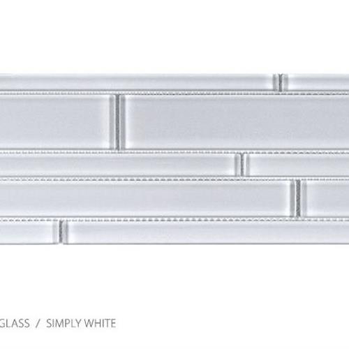 Translucent Clear Glass Simply White