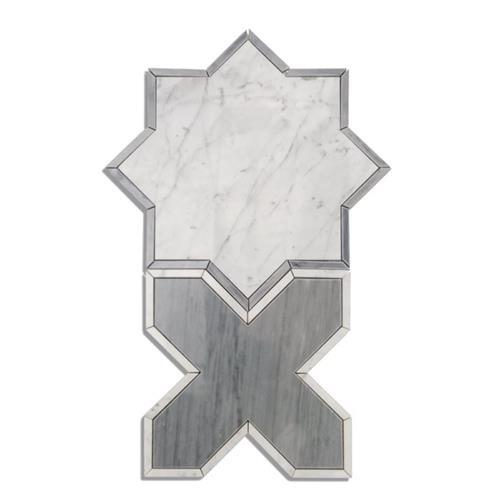 White Carrara And Bardiglio