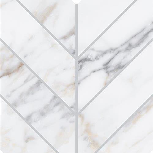 Marble Attaché Lavish by Dal-Tile - Diamond Carrara - 7X14