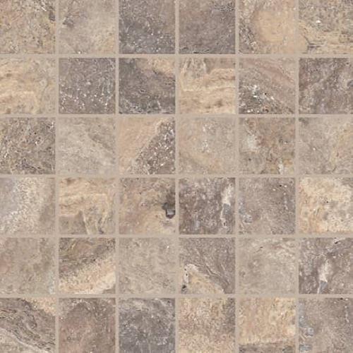 Parksville Stone Denali Peak Travertine - 2X2 Mosaic