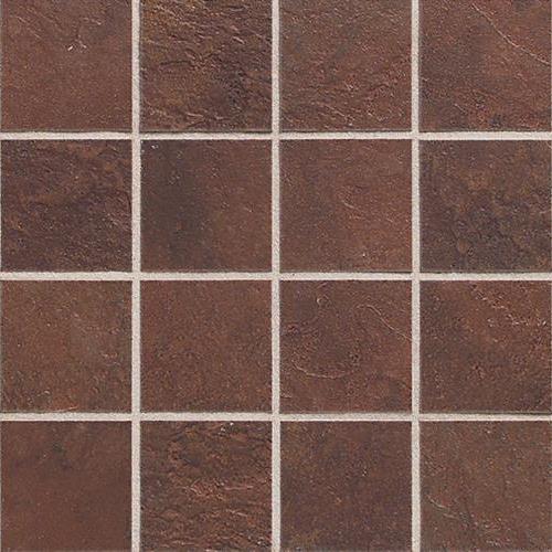 Continental Slate Indian Red  Mosaic 3X3 CS51