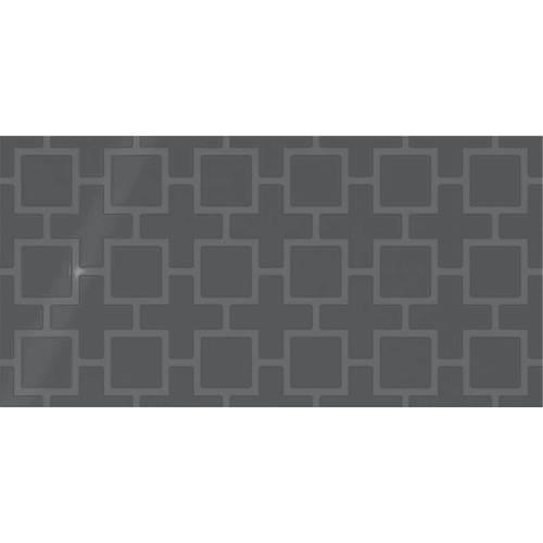 Showscape Deep Gray Square Lattice 12X24 SH12 1